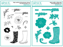 Load image into Gallery viewer, Gina K Designs - Wishing You Well - Stamp Set and Die Set Bundle