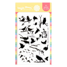 Load image into Gallery viewer, Waffle Flower - Postage Collage Wild Birds Stamp Set