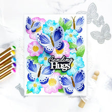 Load image into Gallery viewer, Waffle Flower - Paper Hug Sentiments - Stamp Set and Die Set Bundle