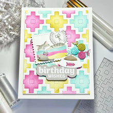 Load image into Gallery viewer, Waffle Flower - Postage Collage Sew Fun Stamp Set
