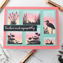 Load image into Gallery viewer, Waffle Flower - Postage Collage Wild Birds Stamp Set