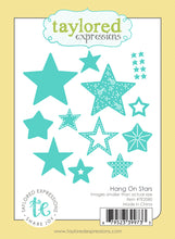 Load image into Gallery viewer, Taylored Expressions - Hang on Stars - Die set