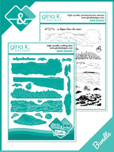 Load image into Gallery viewer, Gina K Designs - Serene Seascapes - Stamp Set and Die Set Bundle