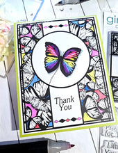Load image into Gallery viewer, Gina K Designs - Butterfly Frame - Stamp Set and Die Set Bundle