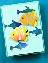 Load image into Gallery viewer, Birch Press Design - Block Print - Striped Fish - Style 57631