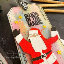 Load image into Gallery viewer, Stampers Anonymous - Tim Holtz - Bold Tidings Mini - Cling Mounted Rubber Stamps