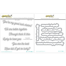 Load image into Gallery viewer, Honey Bee Stamps - So Lucky - Stamp Set and Die Set Bundle