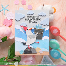 Load image into Gallery viewer, Waffle Flower - Inquisitive Seagulls Stamp Set
