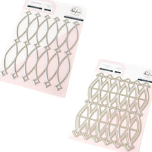 Load image into Gallery viewer, Pinkfresh Studio - Interlaced Diamonds Die and Press Plate Bundle