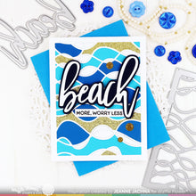Load image into Gallery viewer, Waffle Flower - Oversized Beach Combo - Stamp Set and Die Set Bundle