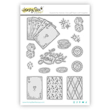 Load image into Gallery viewer, Honey Bee Stamps - Royal Flush - Stamp Set and Die Set Bundle