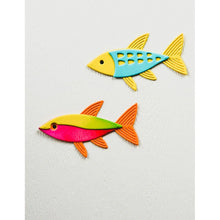 Load image into Gallery viewer, Birch Press Design - Block Print - Swimmer Fish - Style 57621