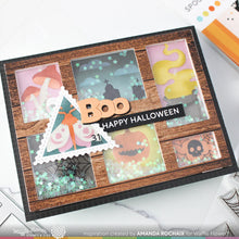 Load image into Gallery viewer, Waffle Flower - Postage Collage Die and Stencil Bundle