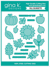 Load image into Gallery viewer, Gina K Designs - Fall Silhouette - Stamp Set and Die Set Bundle