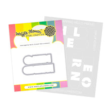 Load image into Gallery viewer, Waffle Flower - Overlapping Hello Friend Die n Stencil