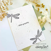 Load image into Gallery viewer, Honey Bee Stamps - Dragonfly - Stamp Set and Die Set Bundle
