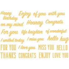 Load image into Gallery viewer, Honey Bee Stamps - Small Card, Big Hug - Stamp Set, Die Set and Hot Foil Plates Bundle