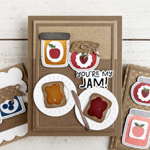 Load image into Gallery viewer, Taylored Expressions - Spread the Love - Stamp Set and Die Set / Toast to My Jam Die Set / The Insiders - Let’s Jam Bundle