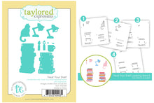 Load image into Gallery viewer, Taylored Expressions - Treat Your Shelf - Die Set and Layering Stencil Set