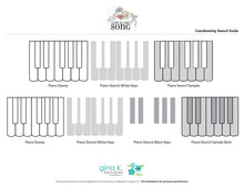 Load image into Gallery viewer, Gina K Designs - Stencil - Life is the Song