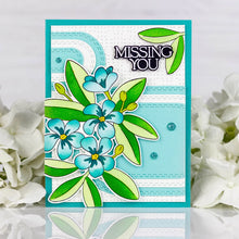 Load image into Gallery viewer, Pinkfresh Studio - Plumeria - Stamps, Dies, Stencils and Press Plates Bundle