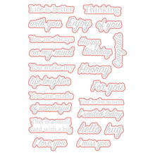 Load image into Gallery viewer, Honey Bee Stamps - Small Card, Big Hug - Stamp Set, Die Set and Hot Foil Plates Bundle