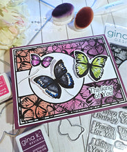 Load image into Gallery viewer, Gina K Designs - Butterfly Frame - Stamp Set and Die Set Bundle