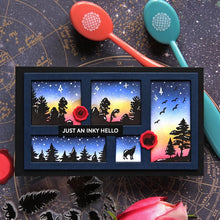 Load image into Gallery viewer, Waffle Flower - Postage Collage Mini Slimline Blocks Die