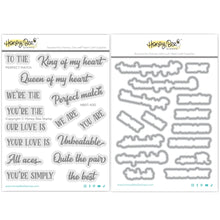 Load image into Gallery viewer, Honey Bee Stamps - Perfect Match - Stamp Set and Die Set Bundle