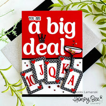 Load image into Gallery viewer, Honey Bee Stamps - Royal Flush - Stamp Set and Die Set Bundle