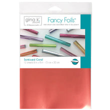 Load image into Gallery viewer, Gina K Designs - Therm O Web - Sunkissed Coral Fancy Foils Matte Finish
