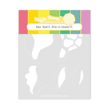 Load image into Gallery viewer, Waffle Flower - Sea Snail Die-n- Stencil