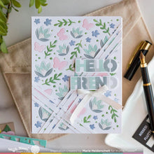 Load image into Gallery viewer, Waffle Flower - Crocus Flutter Die and Stencil Set