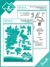 Load image into Gallery viewer, Gina K Designs - Magnolia Wishes - Stamp Set and Die Set Bundle