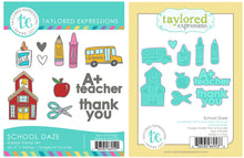 Load image into Gallery viewer, Taylored Expressions - School Daze - Stamp Set and Die Set Bundle