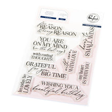 Load image into Gallery viewer, Pinkfresh Studio - On My Mind Sentiments - Stamp Set and Die Set Bundle