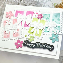 Load image into Gallery viewer, Waffle Flower - Postage Collage Gifts Die