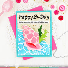 Load image into Gallery viewer, Waffle Flower - Sea Snail Die-n- Stencil