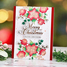 Load image into Gallery viewer, Gina K Designs - Poly-Glaze Foiling Sheets - Holiday Floral Greetings