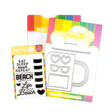 Load image into Gallery viewer, Waffle Flower - Beach Tote Combo - Stamp Set and Die Set Bundle