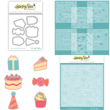 Load image into Gallery viewer, Honey Bee Stamps - It’s A Party - Die Set and Stencil Set Bundle