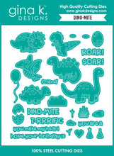 Load image into Gallery viewer, Gina K Designs - Dino-Mite - Stamp Set and Die Set Bundle