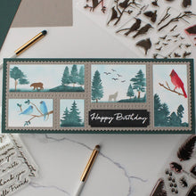 Load image into Gallery viewer, Waffle Flower - Postage Collage Slimline Blocks Die