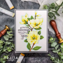 Load image into Gallery viewer, Gina K Designs - Magnolia Wishes - Stamp Set and Die Set Bundle
