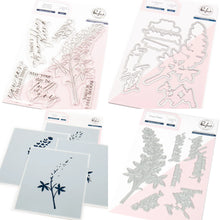 Load image into Gallery viewer, Pinkfresh Studio - Bluebonnet Bliss - Stamps, Dies, Stencils and Press Plates Bundle