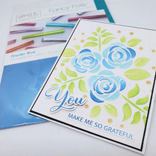 Load image into Gallery viewer, Gina K Designs - Therm O Web - Powder Blue Fancy Foils Matte Finish