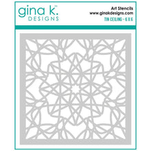Load image into Gallery viewer, Gina K Designs - Stencil - Tin Ceiling