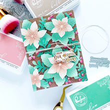 Load image into Gallery viewer, Pinkfresh Studio - Whispers of Poinsettias - Stencil Set and Die Set Bundle