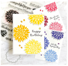 Load image into Gallery viewer, Gina K Designs - Vibrant Sentiments - Stamp Set and Die Set Bundle