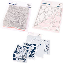 Load image into Gallery viewer, Pinkfresh Studio - Foilage Flair - Stamp Set, Die Set and Stencil Set Bundle
